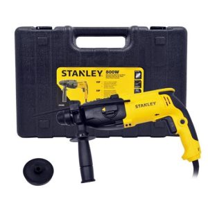 MARTELETE STANLEY 800W 26MM SDS 220V + KITBOX