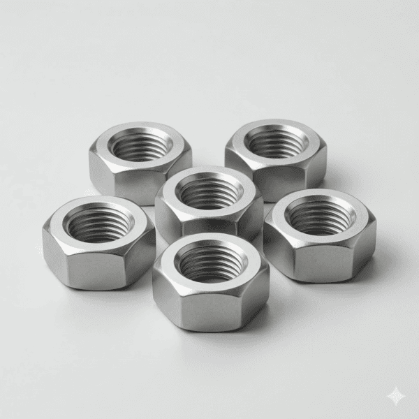 1000 un. PORCA SEXTAVADA 5/16-18UNC INOX A2 - DIN 934 IMP - Imagem 3
