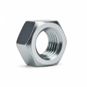Porca Sextavada 1/4" 20UNC Aço Carbono Polido
