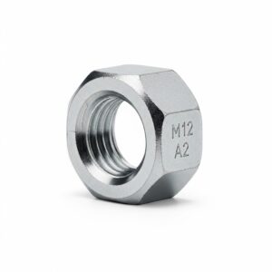 Porca Sextavada M12 x 1,75MA Aço Inox A2 DIN 934