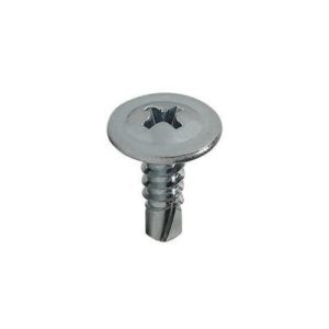 100un. PARAFUSO DRYWALL CABEÇA FLANGEADA PONTA BROCA 4.2 X 13MM ZB IMP