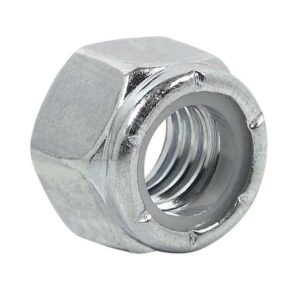 Porca Travante 1" Ferro Zincado (Autotravante com Nylon)