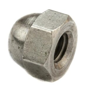 Porca Calota 1/4" Niquelada