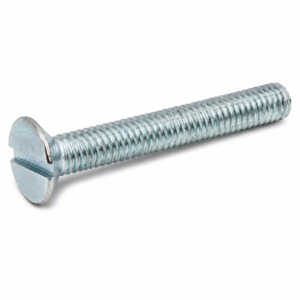 Parafuso Rosca Máquina Cabeça Chata 3/8x3 Ferro Zincado