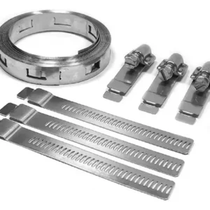 Kit Abraçadeiras Multi 3 Metros Em Aço Inox